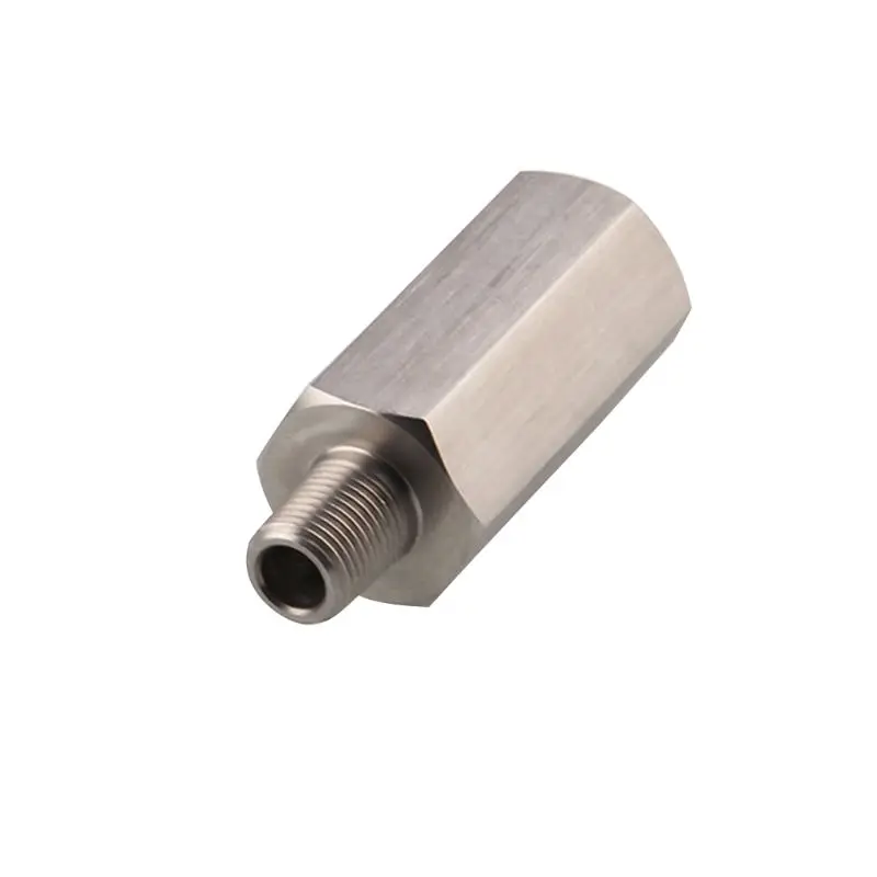 

1/8" BSPT Oil Pressure Sensor Tee to NPT Adapter Turbo Supply Feed Line Gauge T X7JF