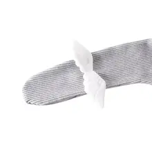 Детские белые штаны, чулки для мальчиков и девочек, вязаные хлопковые теплые колготки с дизайном в форме крыльев Ангела для новорожденных, детские колготки