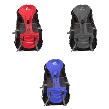 

50L Outdoor Backpack Mountain Camping Riding Travel Waterproof Bag Men