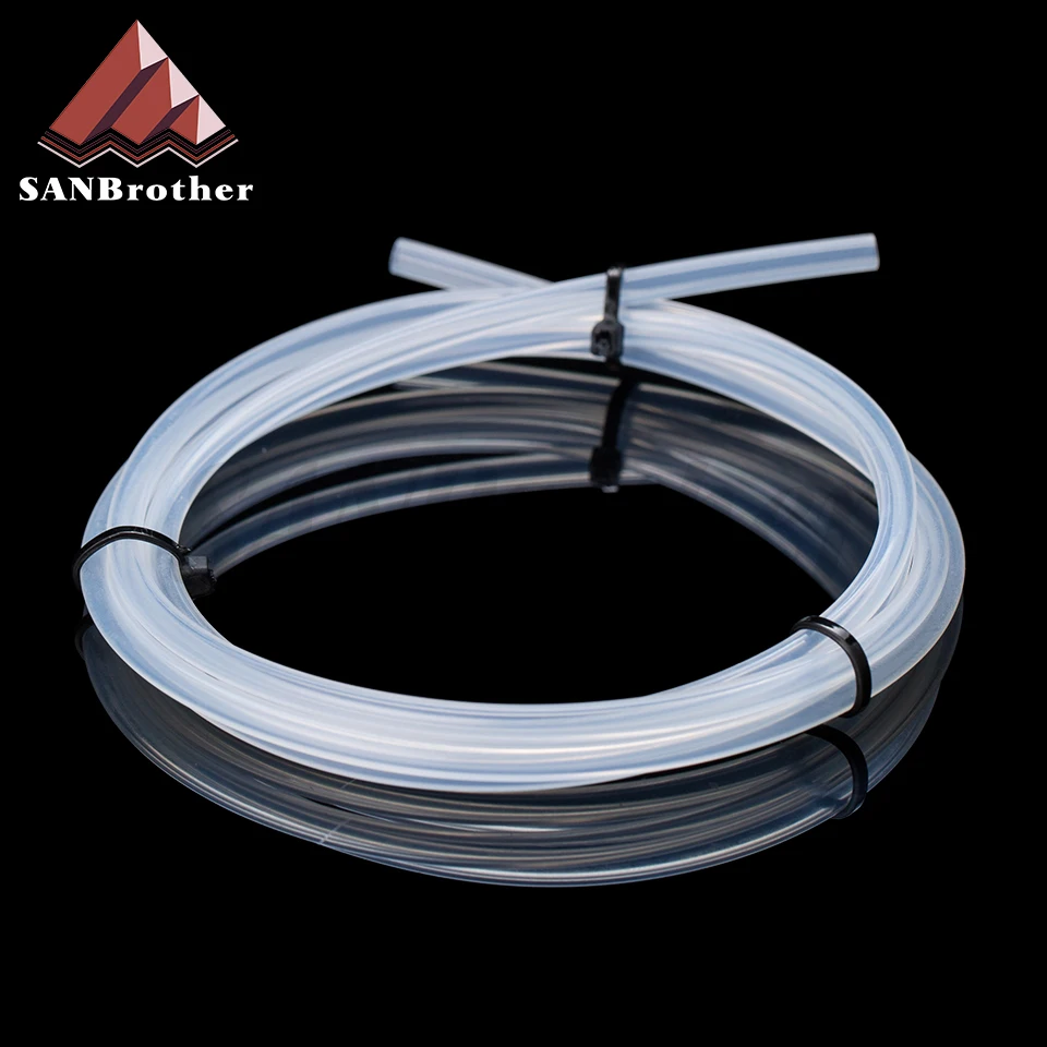 

3D Printe parts 1M/2m PTFE Tube Clear PiPe PFA 2x4mm For V5/V6 1.75mm Extruder J-head hotend