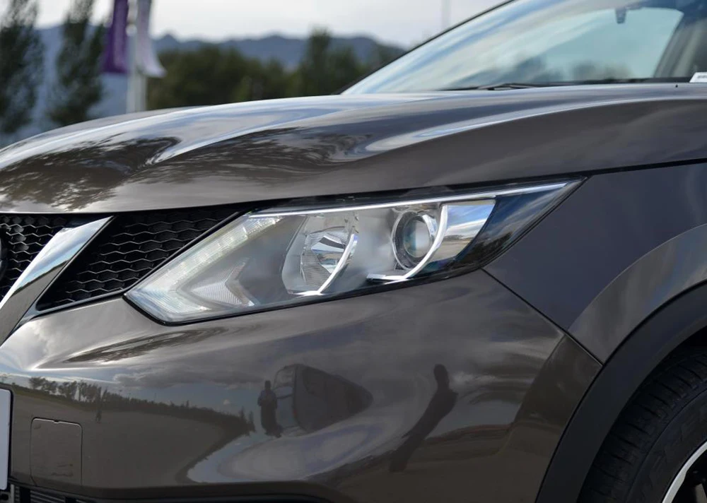 Для Nissan Qashqai объектив фары автомобиля крышка Замена прозрачного стекла авто оболочка Крышка
