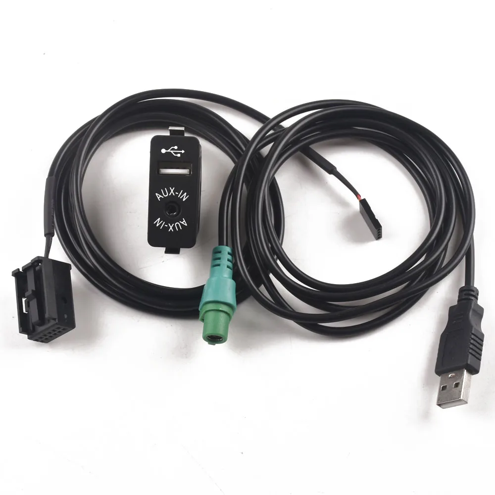 Cavo USB E AUX Per BMW 1 3 5 6 Serie - Interruttore Di Collegamento Per Radio Auto, Compatibile Con Modelli E81 E90 E60 E63 F10 E Altri - Foto 10