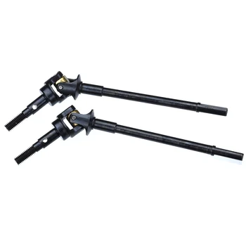 

2pcs Strengthen Steel Universal Joint CVD Dogbone For 1/10 Rc Crawler Axial Scx10 II 90046 90047 59 60 RC Car Upgrade Parts