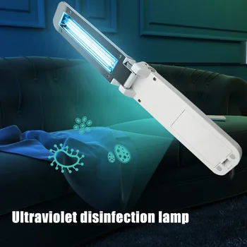 

Handheld Sterilizer Foldable Sterilizing Light UV Germicidal Disinfection Lamp Kitchen Bedroom Hospital 110V 220V
