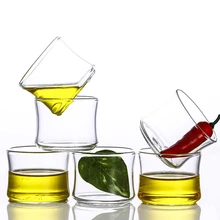 Стекло бамбуковая чашка из высокачественного боросиликатного 70 мл чайник для заварки из термоустойчивого Стекло Чай чашка чайный набор кунг-фу в сборе Чай чашка маленькая кружка для молока 1 шт