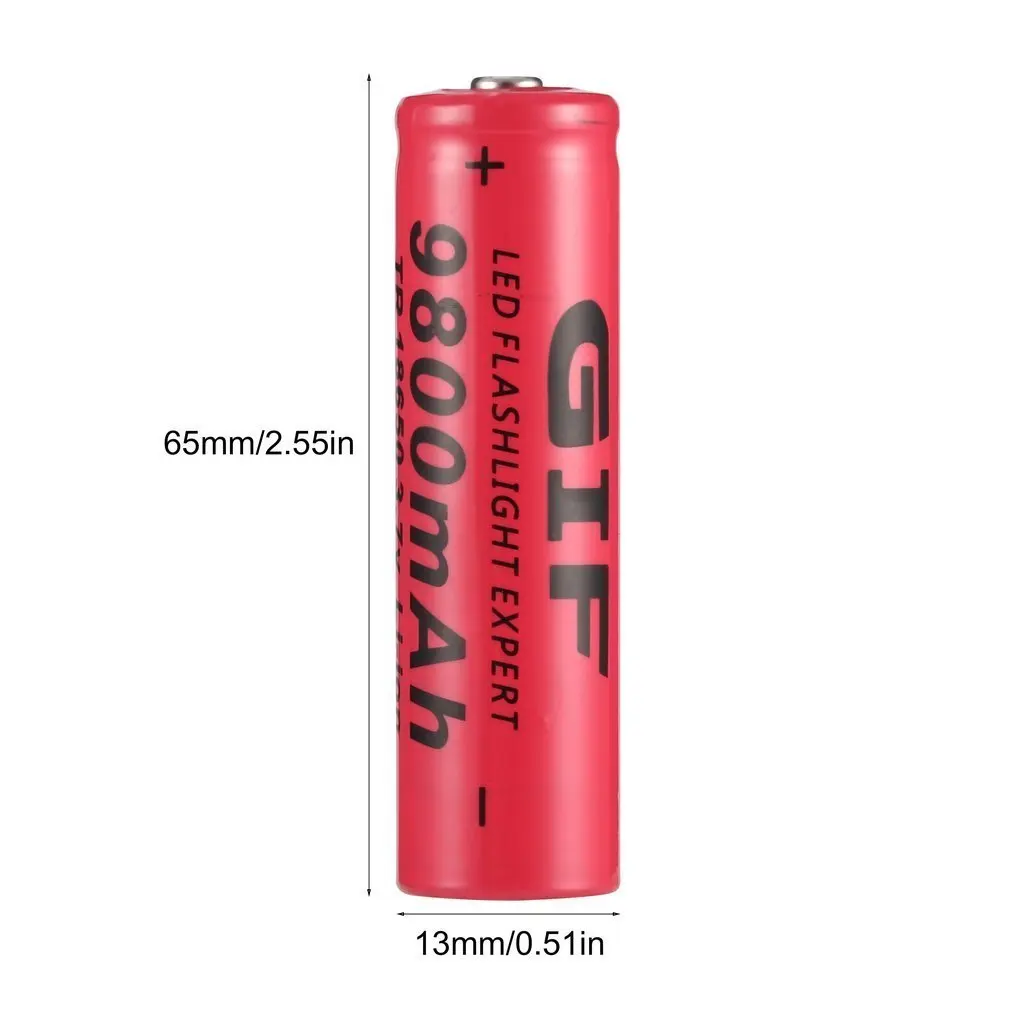 20 шт TR 18650 3,7 V 9800mAh емкость литий-ионная аккумуляторная батарея с двойным/четырьмя зарядным устройством для светодиодный фонарик батареи Прямая поставка