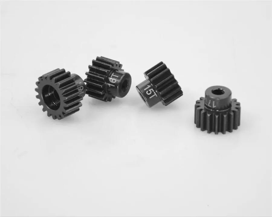 Металлический 11 t 26 хромированный мотор зубчатые зубцы для 1/5 Traxxas XMAXX rc