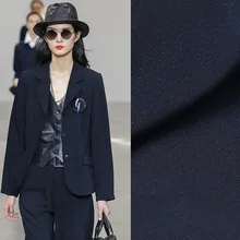 Камвольная шерстяная ткань метр 150 см осенняя и зимняя профессиональная одежда шерстяная ткань костюм брюки ткань оптом шерстяная ткань