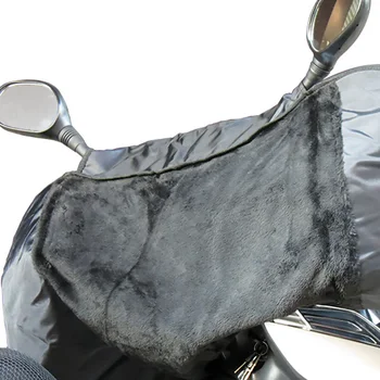 

Wear Resistant Black Quilt Leg Cover Winter Motorcycle Reflective Strip Protection Windproof Universal Knee Warmer For Vespa GTS