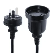 AU Австралия AC шнур питания, мама-папа сервер UPS кабель линии электропередач, 150 мм, H05VV-F 3G 1,0 мм