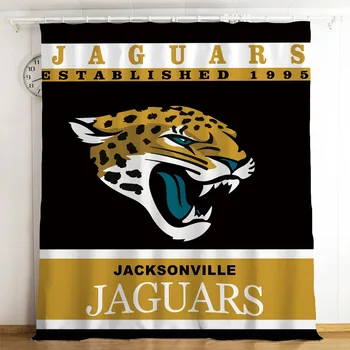 

NFL Football Curtains Sport Printed American Style Window Drapes Kid Bedroom Curtain Modern Window Decor Living Room