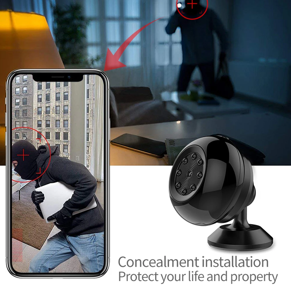 1080P SQ17 мини-камера HD портативное ночное видение беспроводной Wifi удаленный видеорегистратор 150 угол обзора и 4K HD качество видео