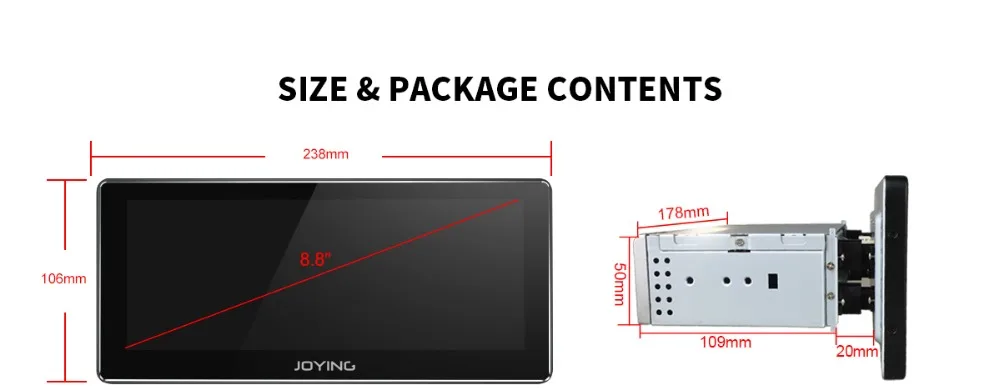 Sale JOYING Android 8.1 car radio 4GB RAM & 64GB ROM GPS navigation car audio player 8.8" IPS display universal support fast boot/SWC 23 Sale JOYING Android 8.1 car radio 4GB RAM & 64GB ROM GPS navigation car audio player 8.8" IPS display universal support fast boot/SWC 23
