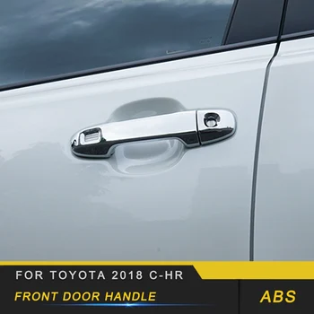 

Auto Car-styling Front Door Handle Cover Trim Stickers Covers Outside Accessories for Toyota 2018 C-HR