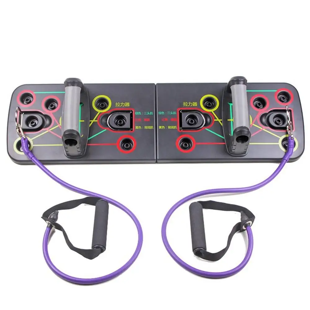 

13 in 1 Push Up Rack Board System Fitness Workout Gym Exercise Stands Foldable Push-up Support Training Board