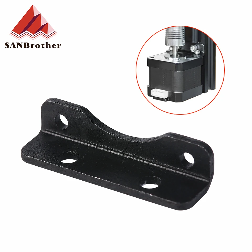 3D Printer Parts Nema 17 Stepper Motor Bracket Damper Steel Gasket Z Axis Motor Isolator for Creality Ender-3 3D Printe