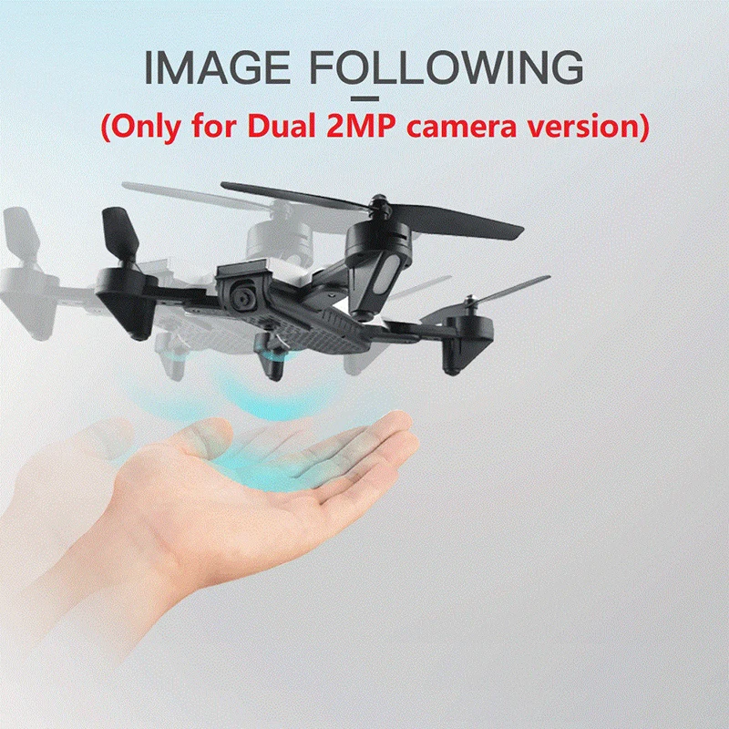 Горячее предложение! SG700 WiFi FPV RC Дрон 2MP WiFi HD Двойная камера дроны Квадрокоптер складной удерживающий высоту оптический режим слежения Дрон