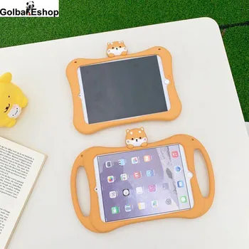 

Cartoon Kids Safe Case for IPad 6th 9.7 2017 2018 Mini Tablet Case for IPad 7th 8th 10.2 Silicone Stand Funda Cover for Air 2 3