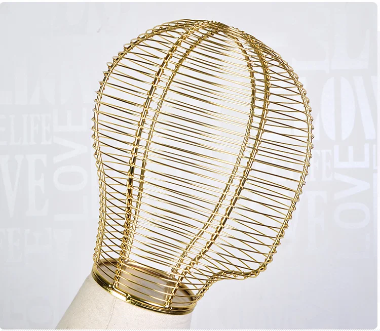Fashion Style Hot Sale Metal Mannequin Head Dummy Model For Display