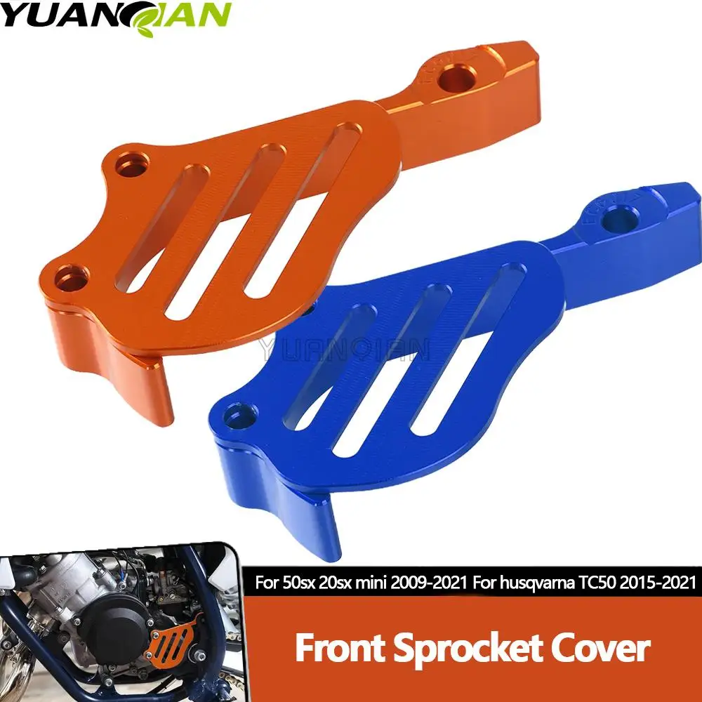 

Motorcycle Front Sprocket Cover Chain Guard Protector For 50SX 20SX Mini 2009-2021 For Husqvarna TC50 2015-2021 2020 Accessories