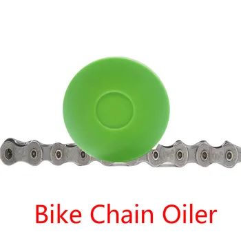 

New Portal Bicycle Chain Wool Oil Lubricator Bike Chain Oiler Roller Cycling Cleaner Lubricant Magnet Bike Chain Cable Lube Tool