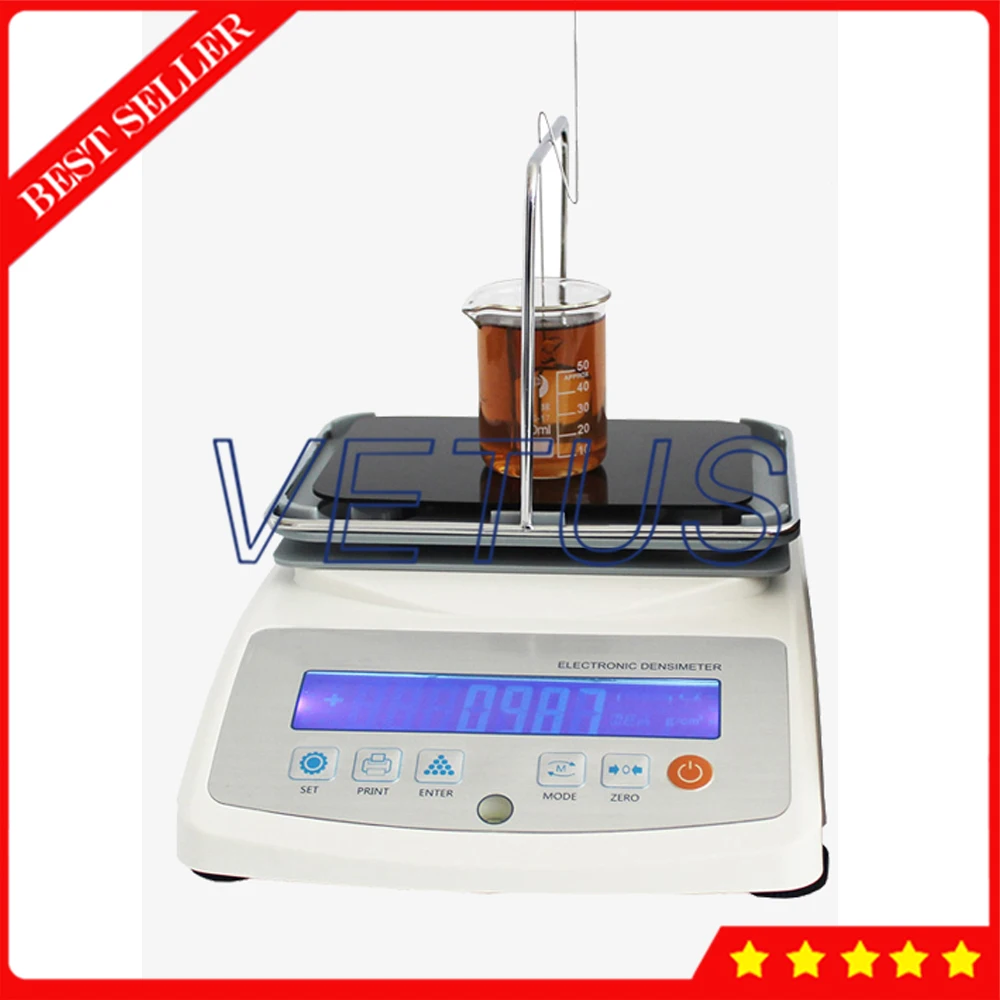 

VTS3002LD Liquid Densitometer Electronic Liquid Density Meter Specific Gravity Meter Hydrometer 300g/0.01g