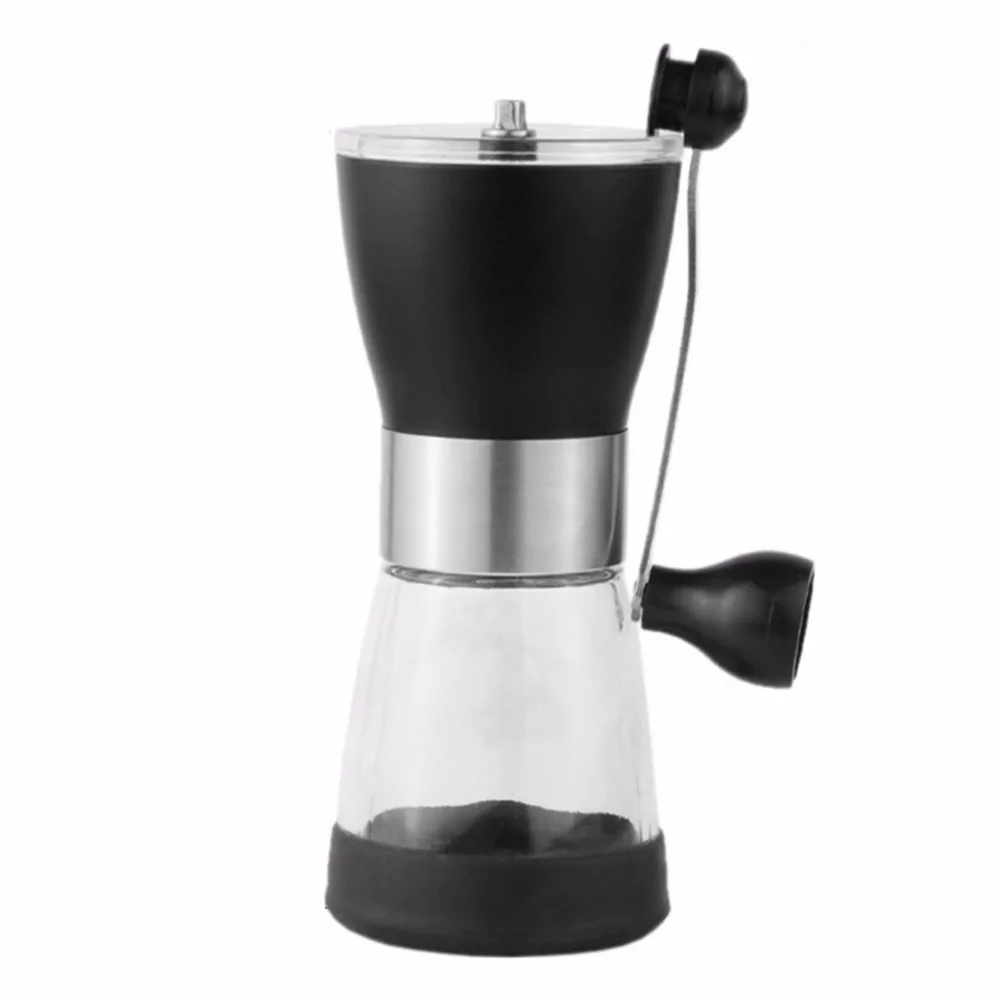 

2018 Hand Grinder Manual Coffee Grinder Plastic Coffee Machine Hand Coffee Bean Grinder Ceramic Grinding Core Washable Grinder