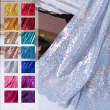 Блестящая ткань 130X50 см, блестящие пайетки, розовое золото, серебро, блестящая ткань, для свадебной вечеринки, дня рождения, сцены, украшения, сделай сам, материал