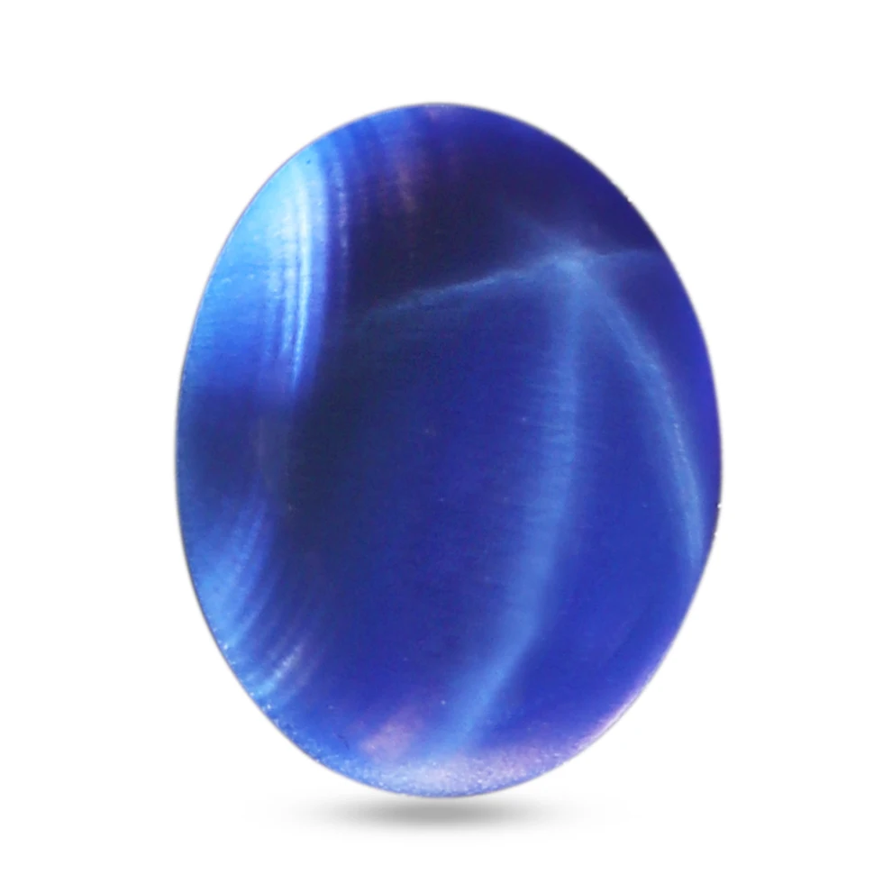 Горячая овальная форма синтетический звезда корунд камень голубой кабошон плоское дно бусины для самостоятельного изготовления ювелирных изделий драгоценные камни Размер 7*5 мм