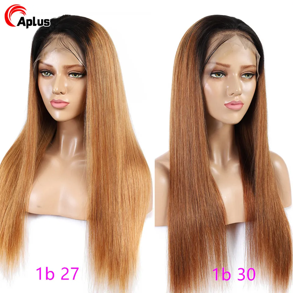 Ombre-Colored-Human-Hair-Lace-Front-Wigs-1B-27-1B-30-Honey-Blonde-Pre-Plucked-13x4 (1)_副本_副本