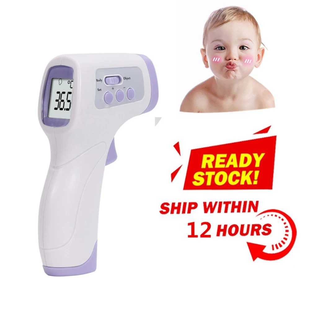 

Newest Forehead Thermometer Non Contact Infrared Thermometer Body Temperature Fever Digital Measure Tool for Baby Adult