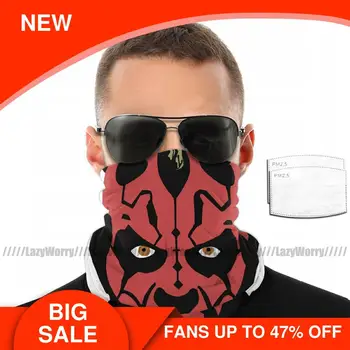 

Darth Maul Mouth Face Mask Darth Maul Facial Mask with Filters Pretty Adult Fashion Mask