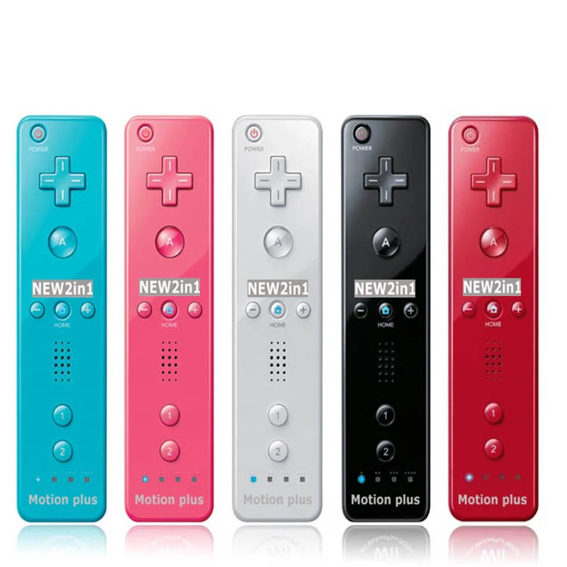 Wiiリモコン用内蔵モーションプラスbluetoothワイヤレスゲームパッドnintend Wiiコンソール用wii ゲームパッド Aliexpress