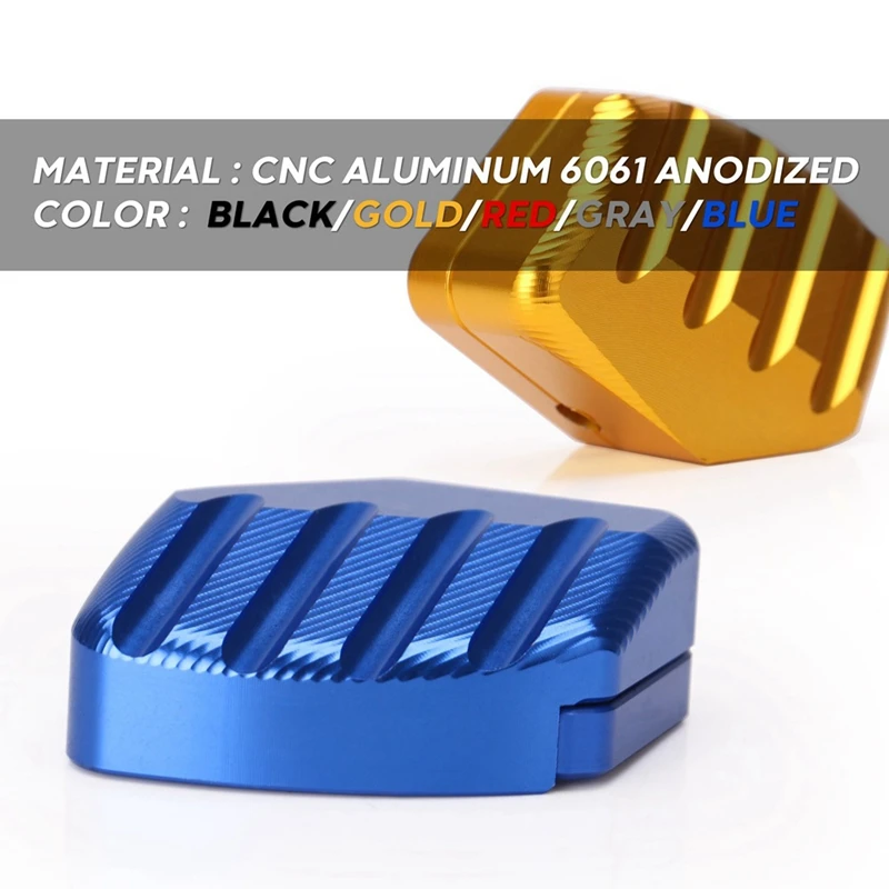 CNC мотоциклетные подставки для ног подножка боковая подставка расширение колодки опорная пластина для Honda Forza300 125 250 MF13