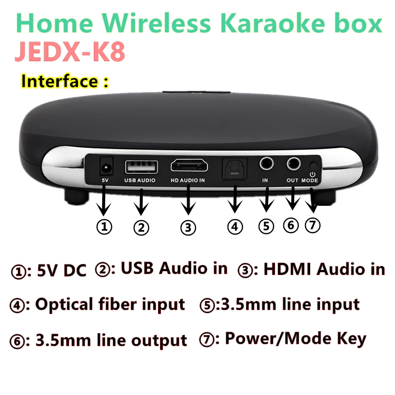 Wireless Mini Family Home Karaoke Echo System