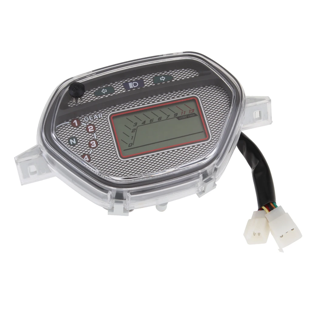 Backlight LCD Digital Speedometer Odometer Tachometer for Honda CD110