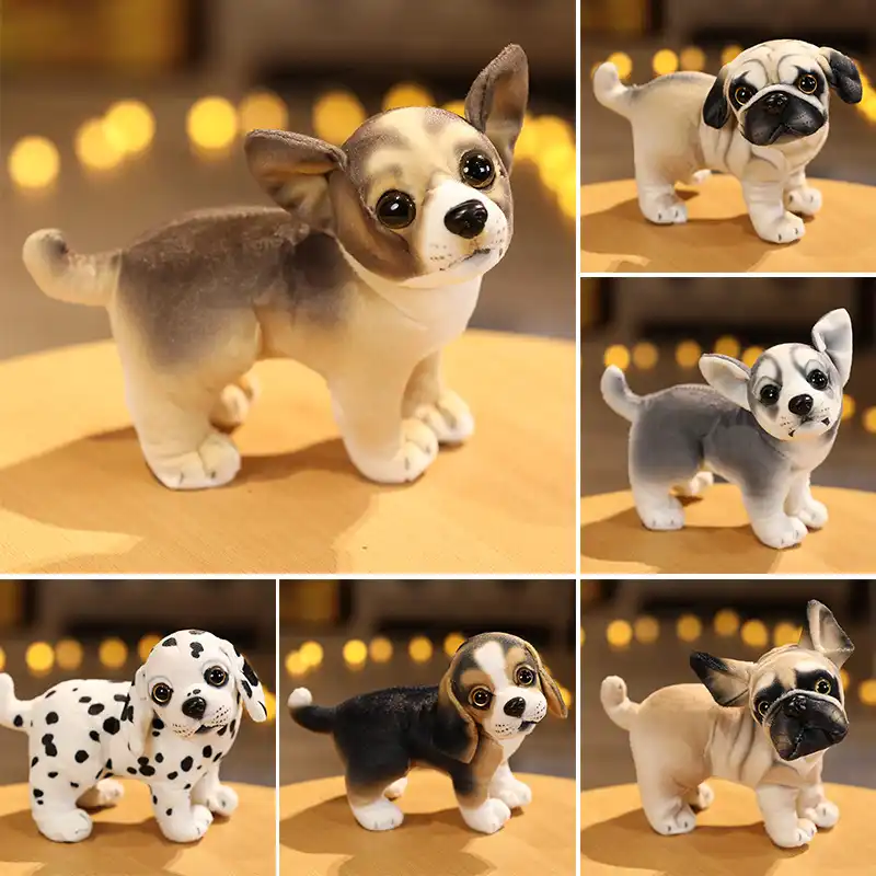 1pc 18センチメートルシミュレーション愛犬ぬいぐるみシュール動物かわいい子供ホリデーギフト写真の小道具ホームデコレーション Null Aliexpress