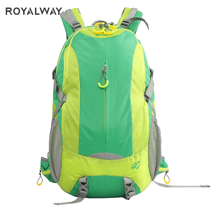 ROYALWAY, новинка, спортивный рюкзак для путешествий на открытом воздухе, унисекс, высококачественный профессиональный рюкзак для кемпинга, походов, плечей, RPBB0328G