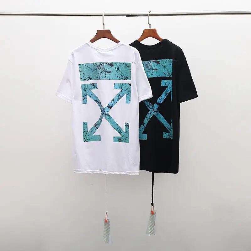 

Off-white high quality OW 19ss men couple short sleeve t-shirt