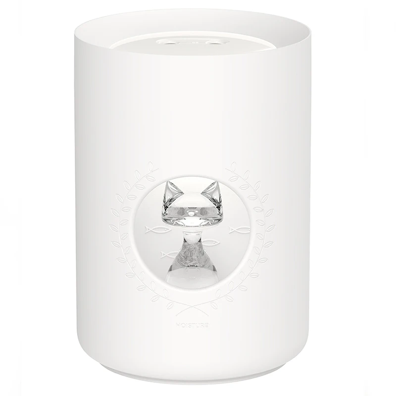 Ultrasonic Air Humidifier Diffuser 800ML Dual Nozzle Cute Cat Portable USB Aroma Diffuser LED Lamp Air Mist Maker Humidificador