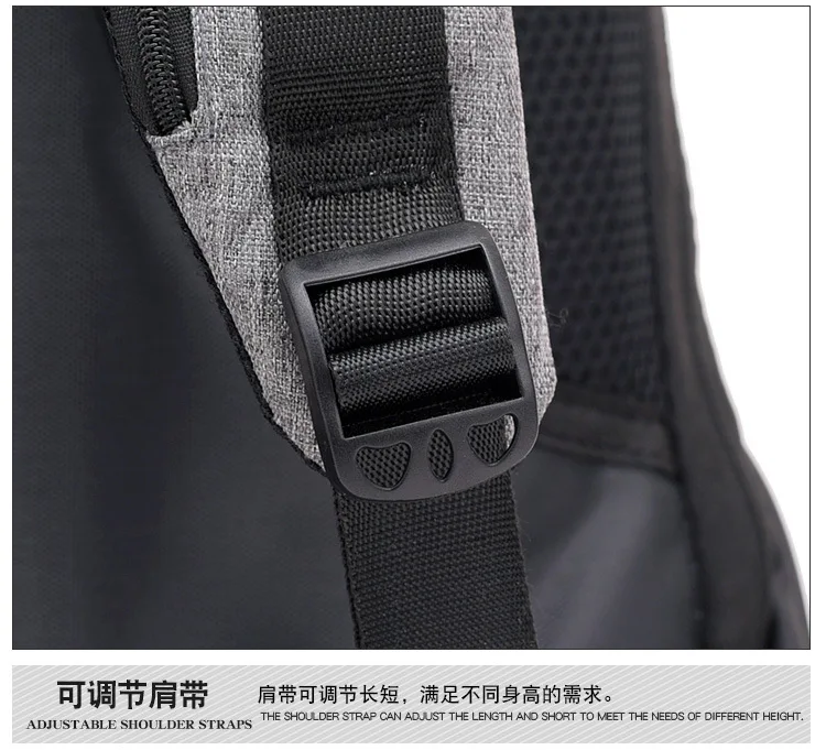Crossten High Quality 14" Laptop Backpack USB Charge Port Urban Mochila Travel bag Schoolbag business bag