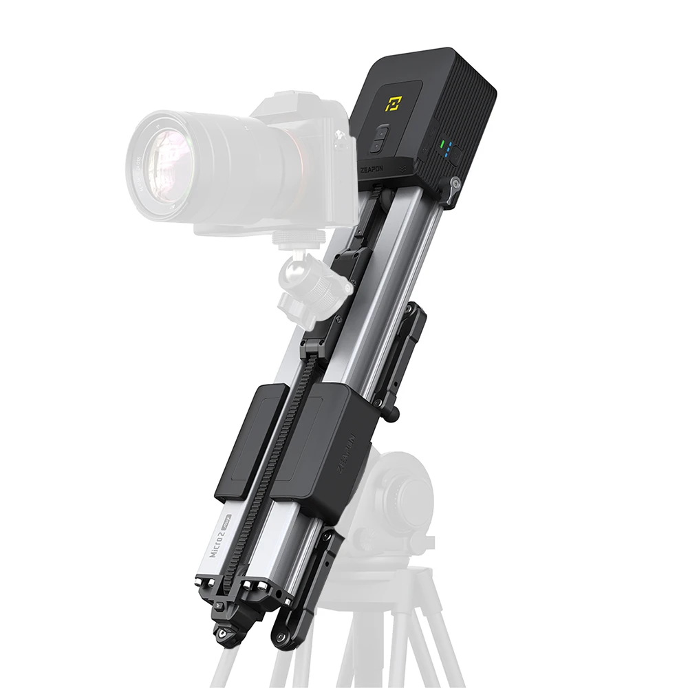 Motorized Camera Video Double Distance parallel Slider Macro Track Micro 2 mini portable ultra silent motor camera track slider