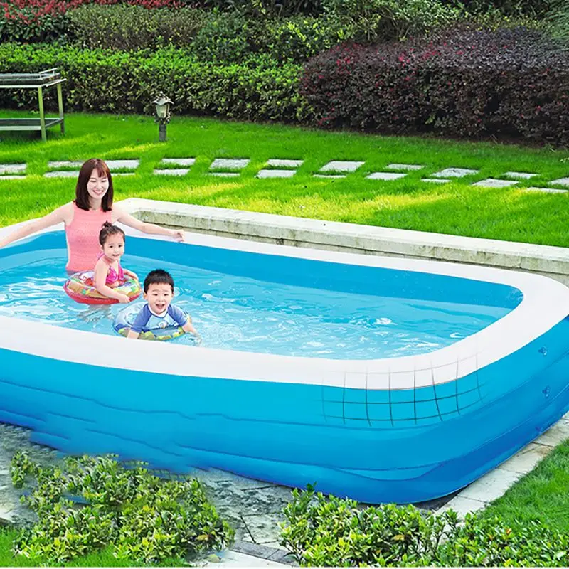 Family Inflatable Swimming Pool Garden Water Floating Outdoor Hot Tubs Bathtub 