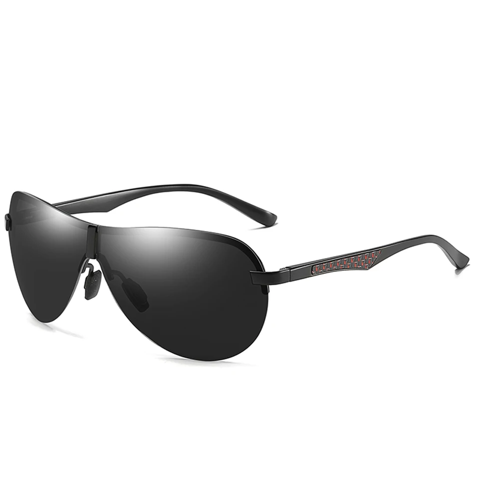 ELITERA брендовые дизайнерские женские мужские солнцезащитные очки поляризованные винтажные очки для вождения солнцезащитные очки Gafas de sol Masculino UV400 - Цвет линз: black gray