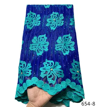 

African Lace Fabric 2020 High Quality Nigerian Lace Material French Tulle Net Swiss Embroidery Manufacturer Wholesale 654