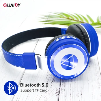 

TF Card Bluetooth Wireless Headphone V5.0 Earbuds Sports Earphone Metal Music For iPhone Xiaomi Samsung Universal HD Stereo