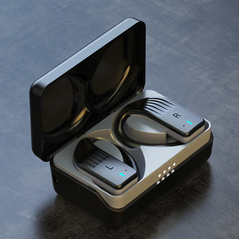 

TWS True Wireless bluetooth 5.0 earphones 9D Stereo Headset Waterproof Earbuds Sports Headphones With Charging Box and Mic