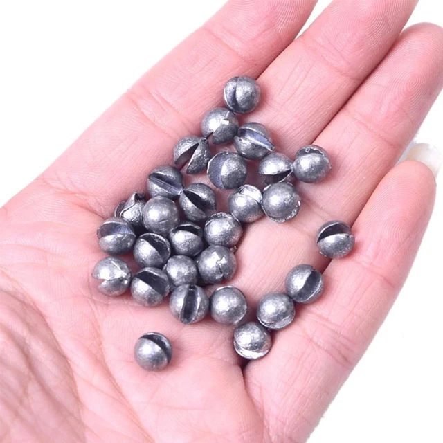 Lead Fishing Weights 0.4G,0.6G,0.8G,1.0G,1.5G Sinkers Split Shot