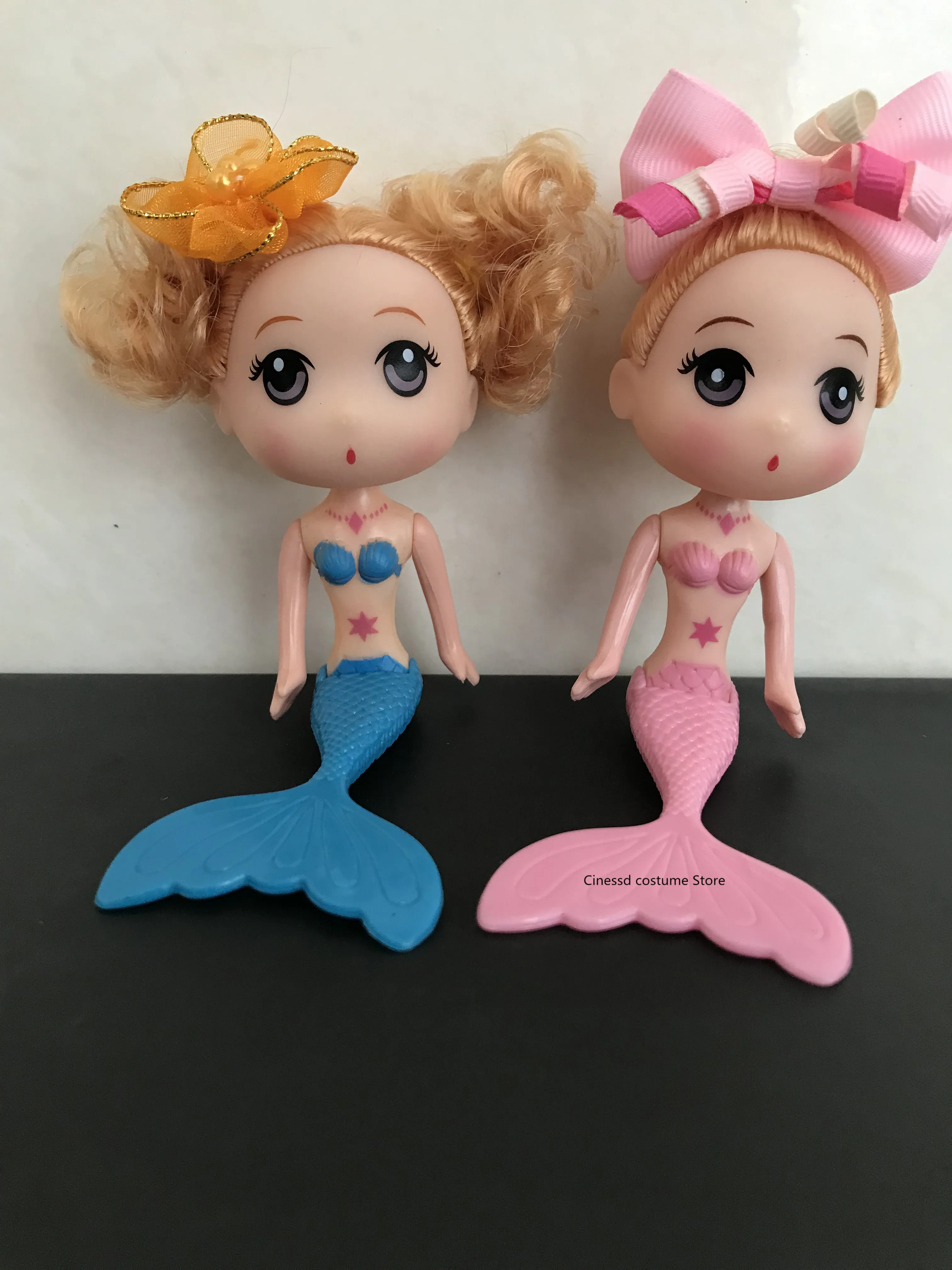 

Hot Sale 1PCS 16cm Swimming Mermaid Dolls Doll Girl's Toys Confused Doll Mermaid Dolls For Girl's Birthday Xmas Gifts