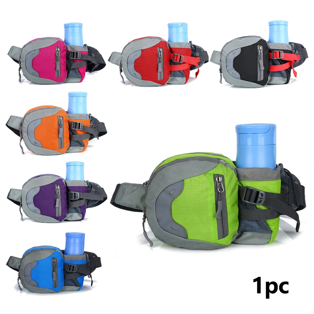Bottle Holder Wear Resistant Waist Bag Lightweight Adjustable Straps Breathable Soft Washable Climbing Sweatproof Outdoor Sports